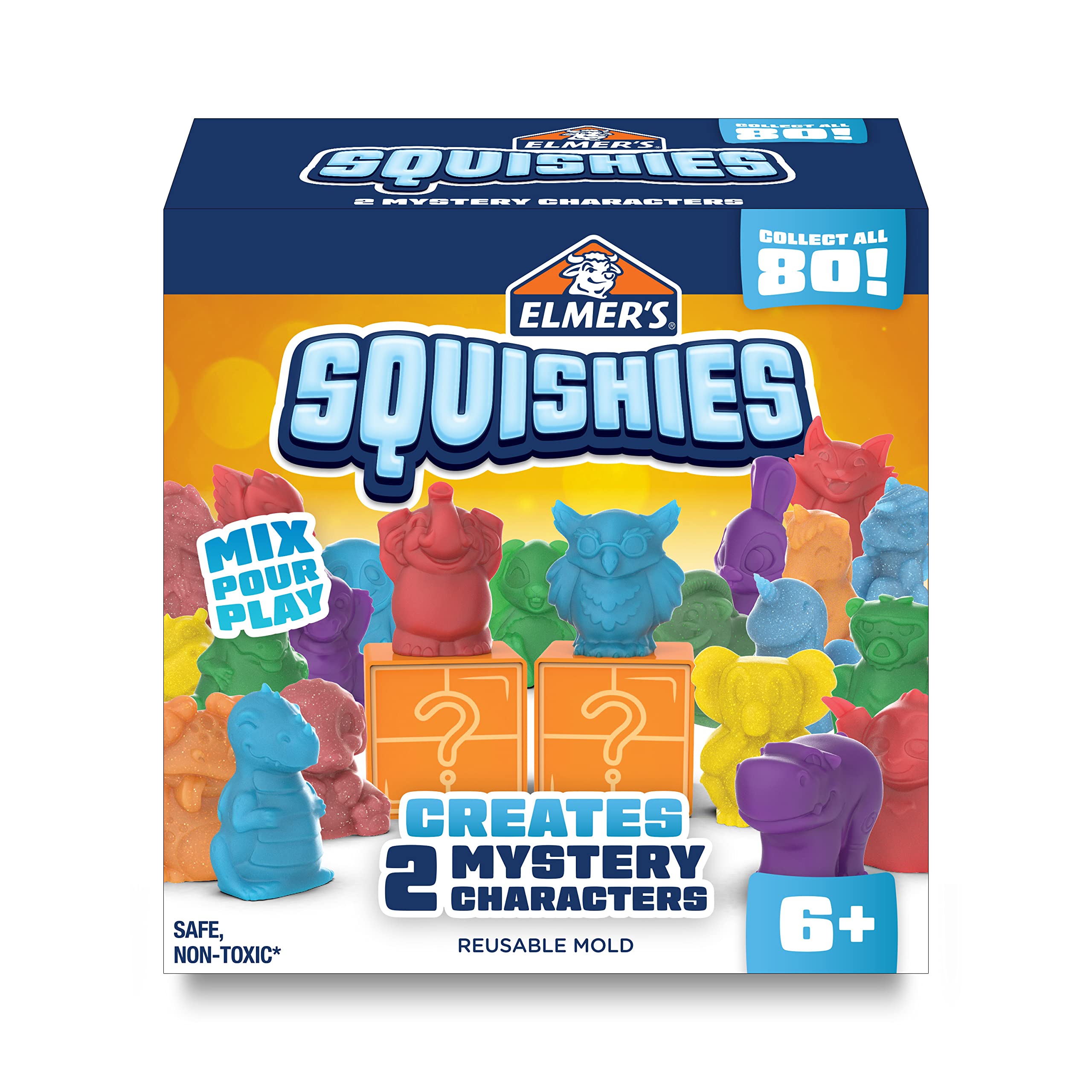 Foto 1 | Kit De Actividades Elmer's Squishies Diy Squishy Toy Con 2 Personajes - Venta Internacional.