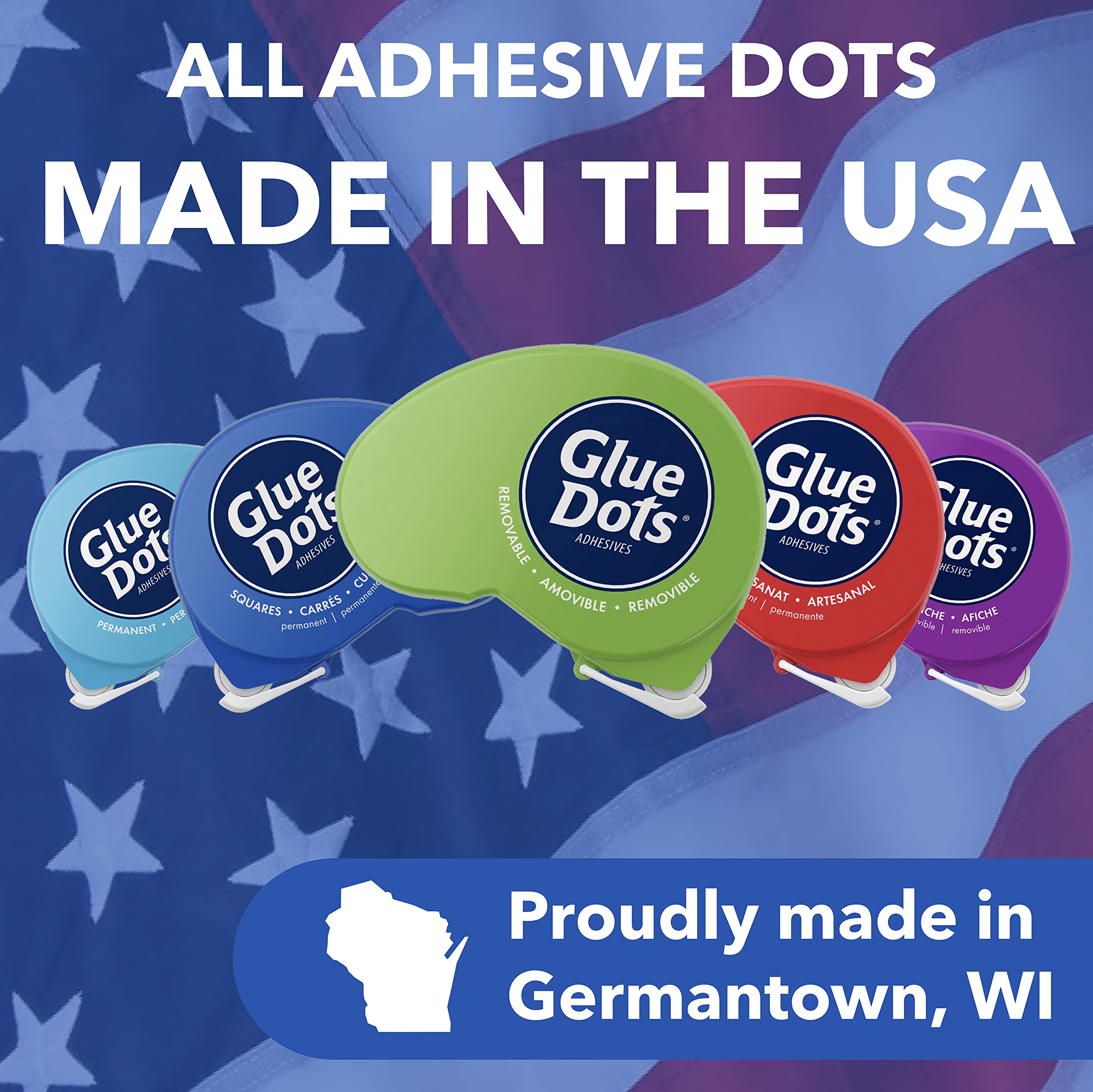 Foto 4 | Dispensador Glue Dots Craft Dots Dot Dot N' Go De Doble Cara, 200 Puntos - Venta Internacional.