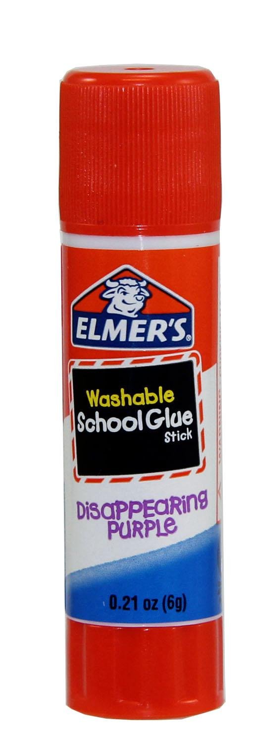 Foto 3 pulgar | Barras De Pegamento Elmer's Disappearing Purple 6 G (x6) + Transparentes 8 G - Venta Internacional.