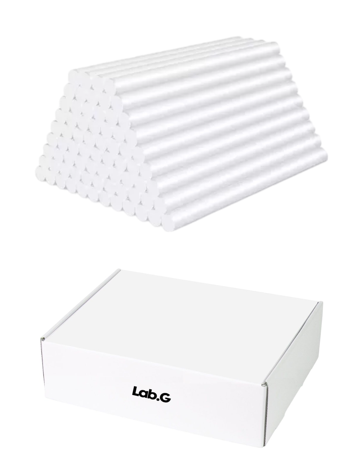 Foto 1 | Barra De Silicon Para Pistola 100 Pcs, Blanco