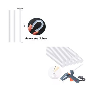 Foto 2 | Barra De Silicon Para Pistola 100 Pcs, Blanco