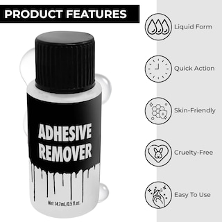 Foto 4 | Kit Removedor De Pegamento Y Adhesivo Para Cosméticos Dress Up America - Venta Internacional.