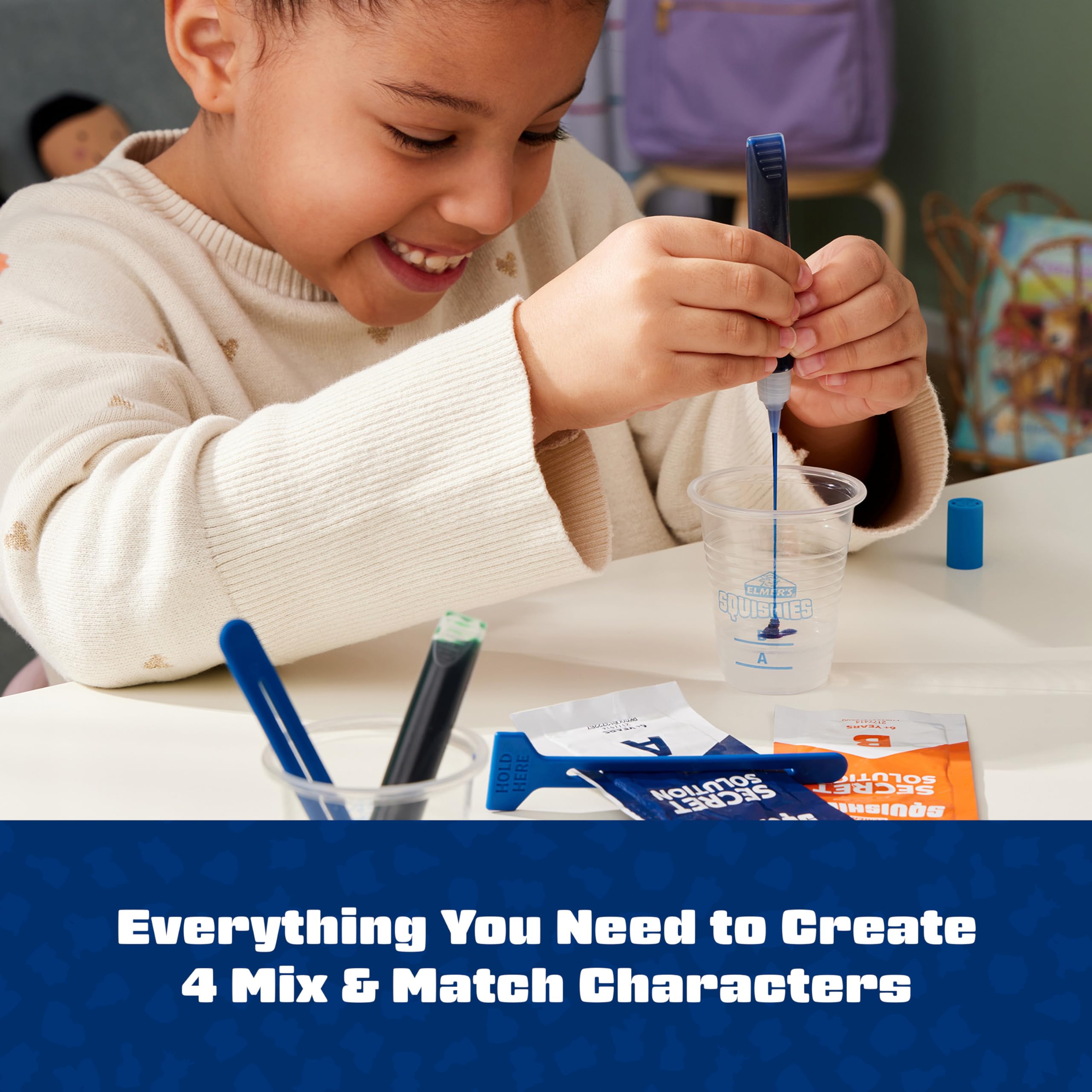 Foto 3 pulgar | Squishy Toys Elmer's Squishies Mix And Match Kit De 24 Piezas - Venta Internacional.