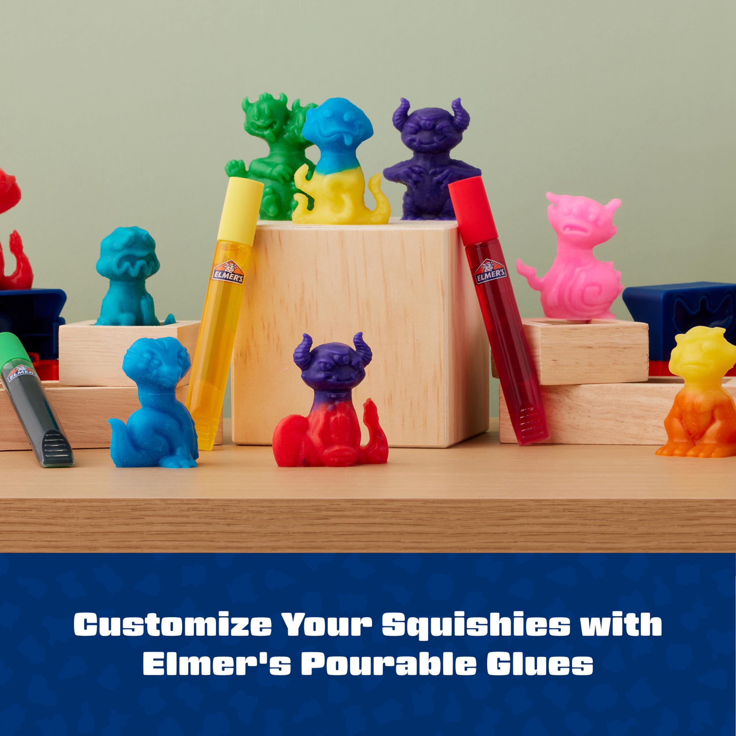 Foto 6 pulgar | Squishy Toys Elmer's Squishies Mix And Match Kit De 24 Piezas - Venta Internacional.