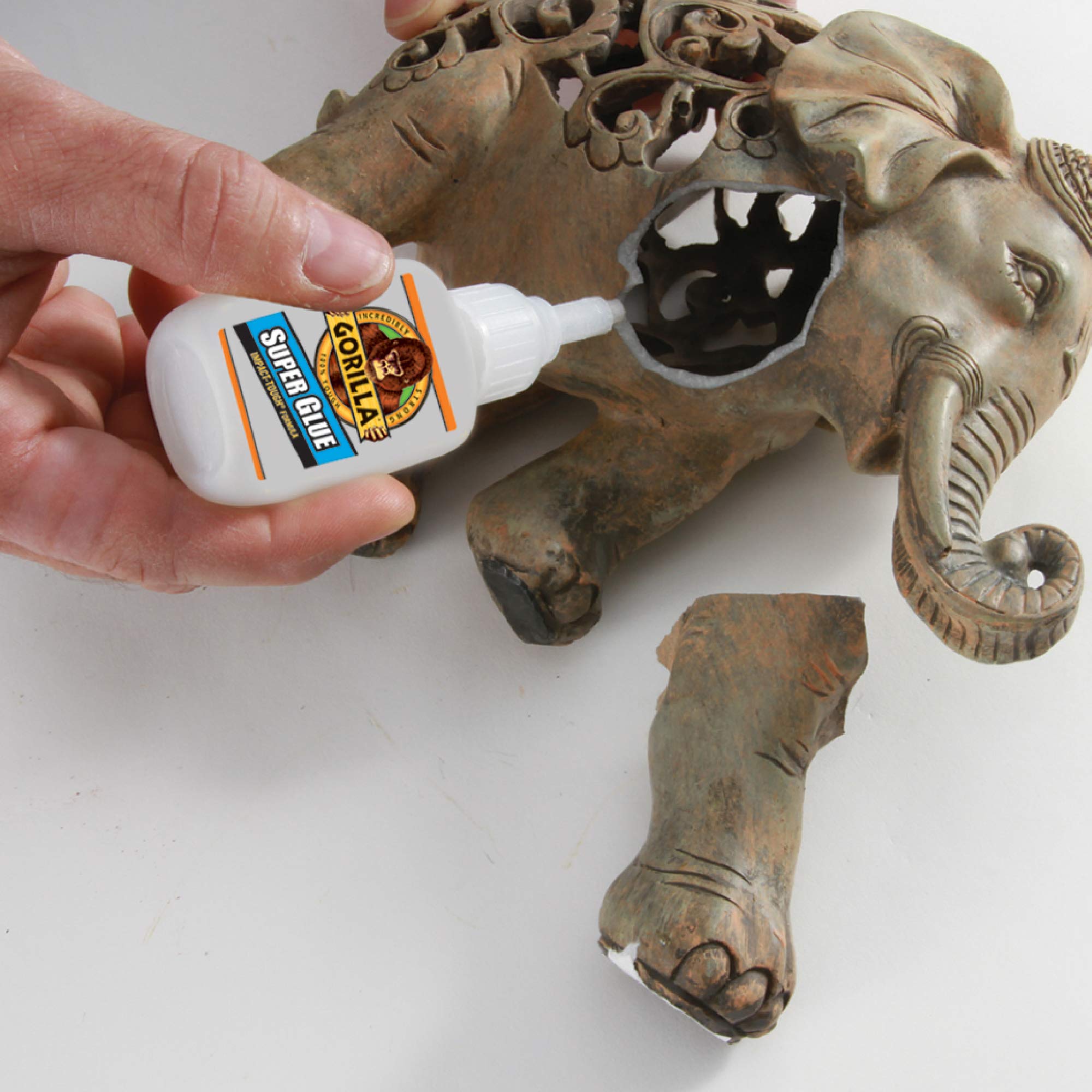 Foto 5 pulgar | Super Glue Gorilla, 20 G, Transparente Y Resistente Al Agua (paquete De 2) - Venta Internacional.