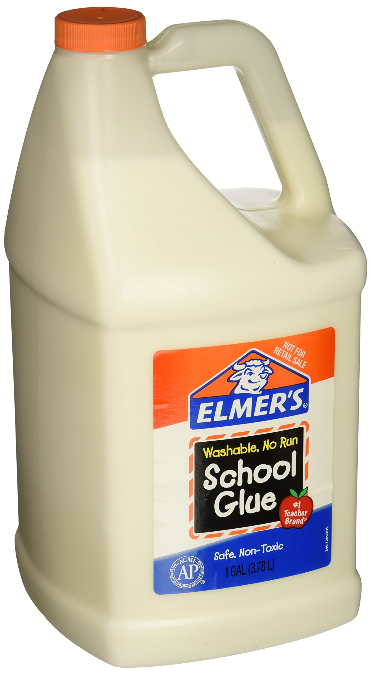 School Glue Elmer's E340nrss, Lavable, Capacidad 3,78 L, Color Blanco - Venta Internacional. $953