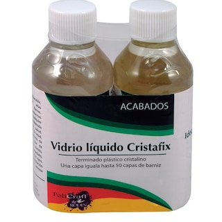 Foto 1 | Resina Vidrio Liquido Policraft Cristafix de 230 ml