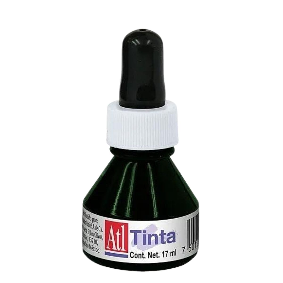 Foto 2 pulgar | Tinta China Atl Gotero 17 ml color Verde Oscuro