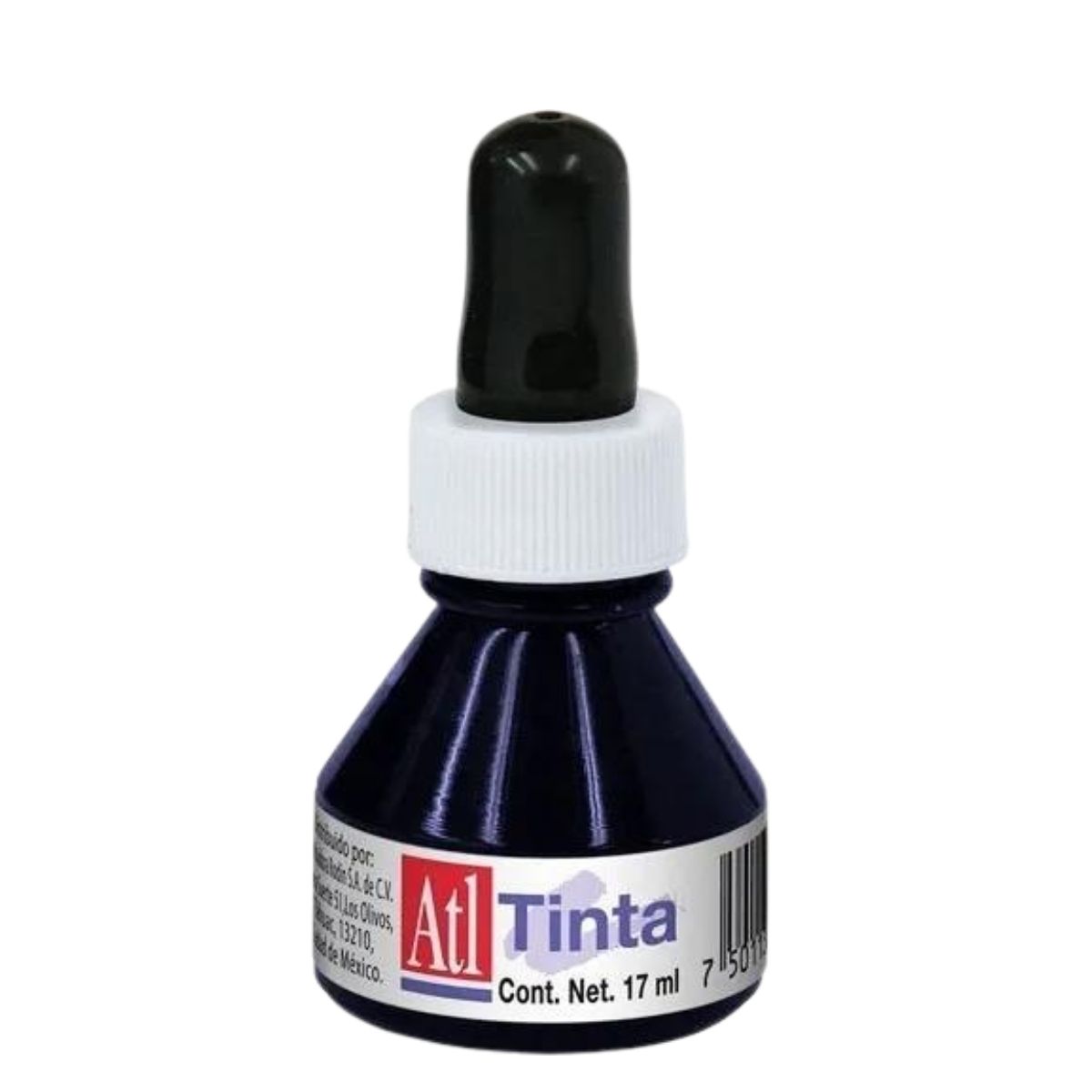 Tinta China Atl Gotero 17 ml color Azul