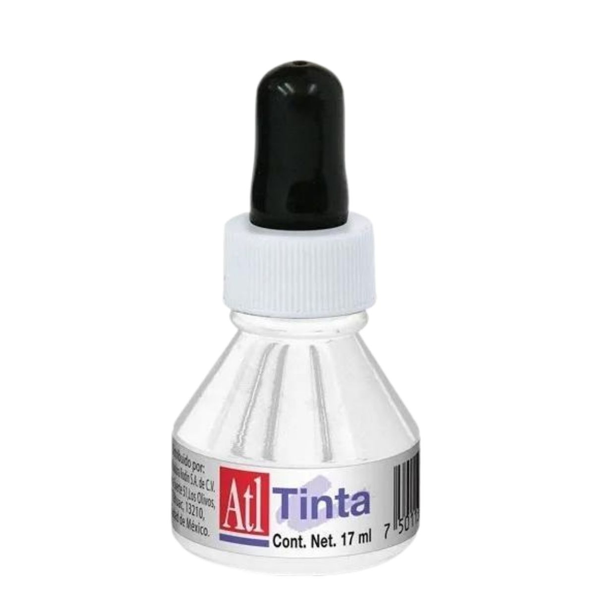 Foto 2 pulgar | Tinta China Atl Gotero 17 ml color Blanco