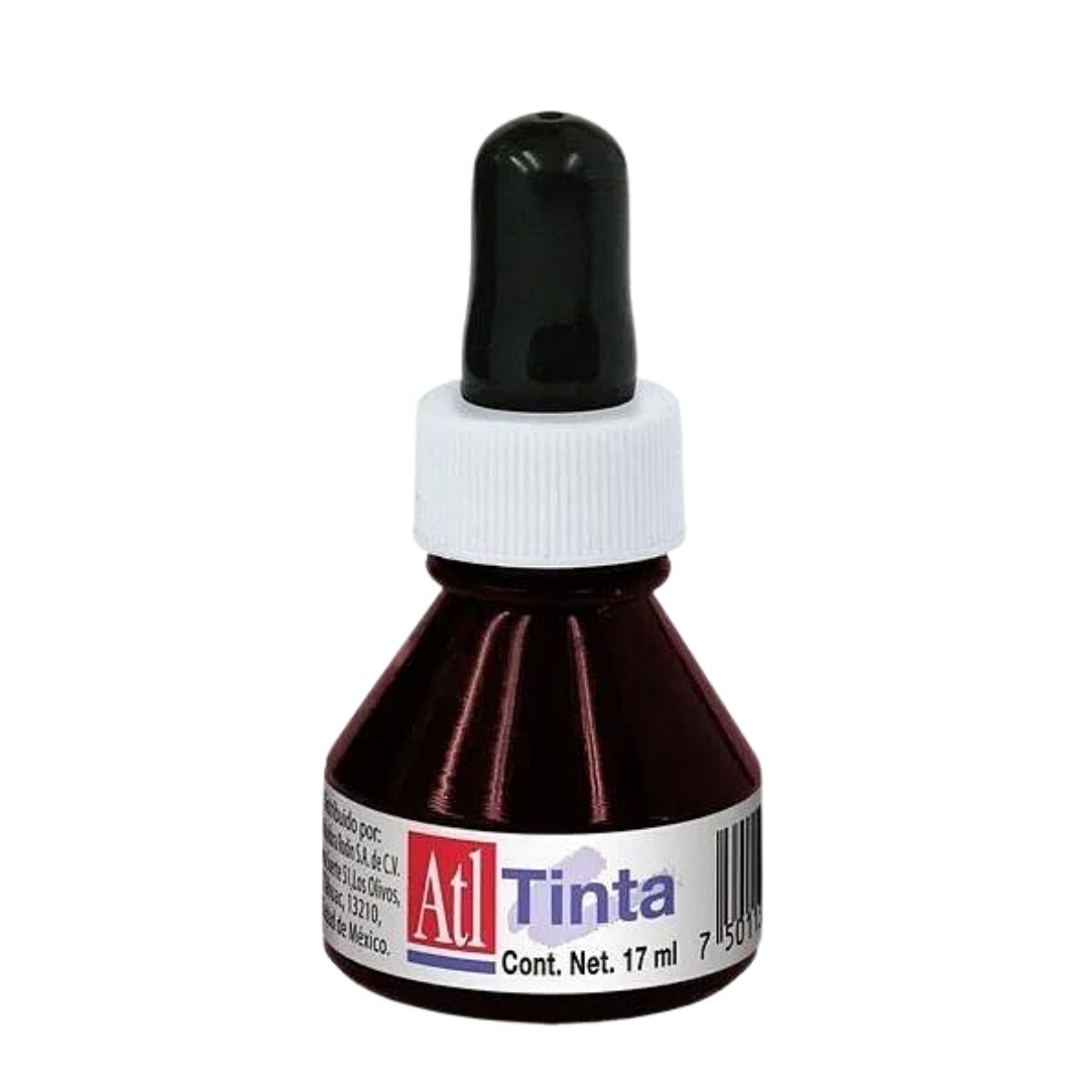 Tinta China Atl Gotero 17 ml color Carmín