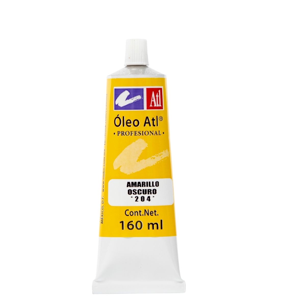 Foto 2 pulgar | Pintura Oleo Atl T-40 Tubo 160ml color Amarillo Oscuro