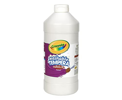 Foto 2 pulgar | Venta Internacional- Pintura Tempera Lavable Crayola color Blanco en Botella de Plástico 32 Onzas