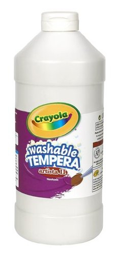 Foto 3 pulgar | Venta Internacional- Pintura Tempera Lavable Crayola color Blanco en Botella de Plástico 32 Onzas