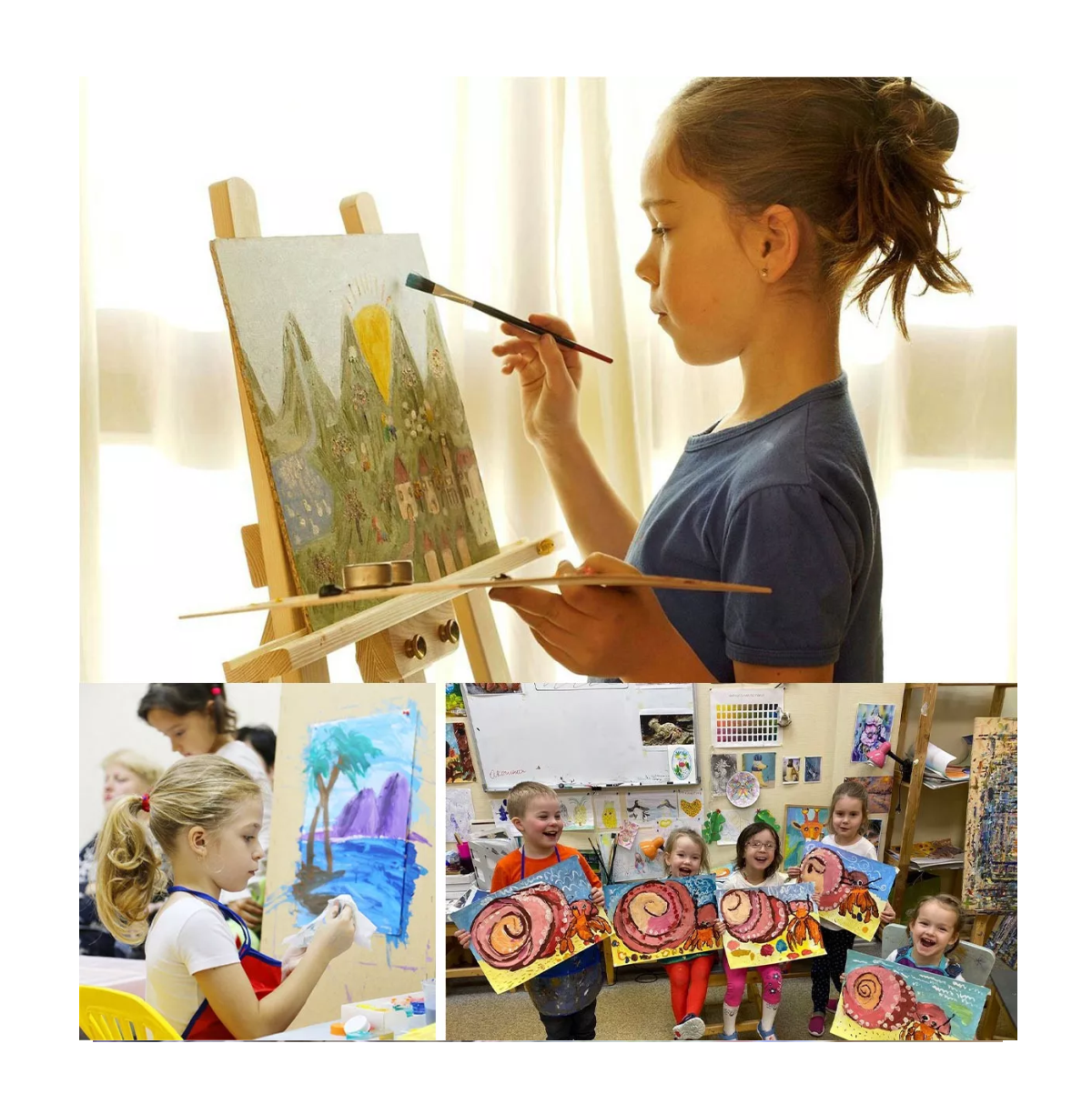 Foto 5 pulgar | 20pcs Lienzo Artístico Para Pintar Acrílico 26.5*19cm Blanco