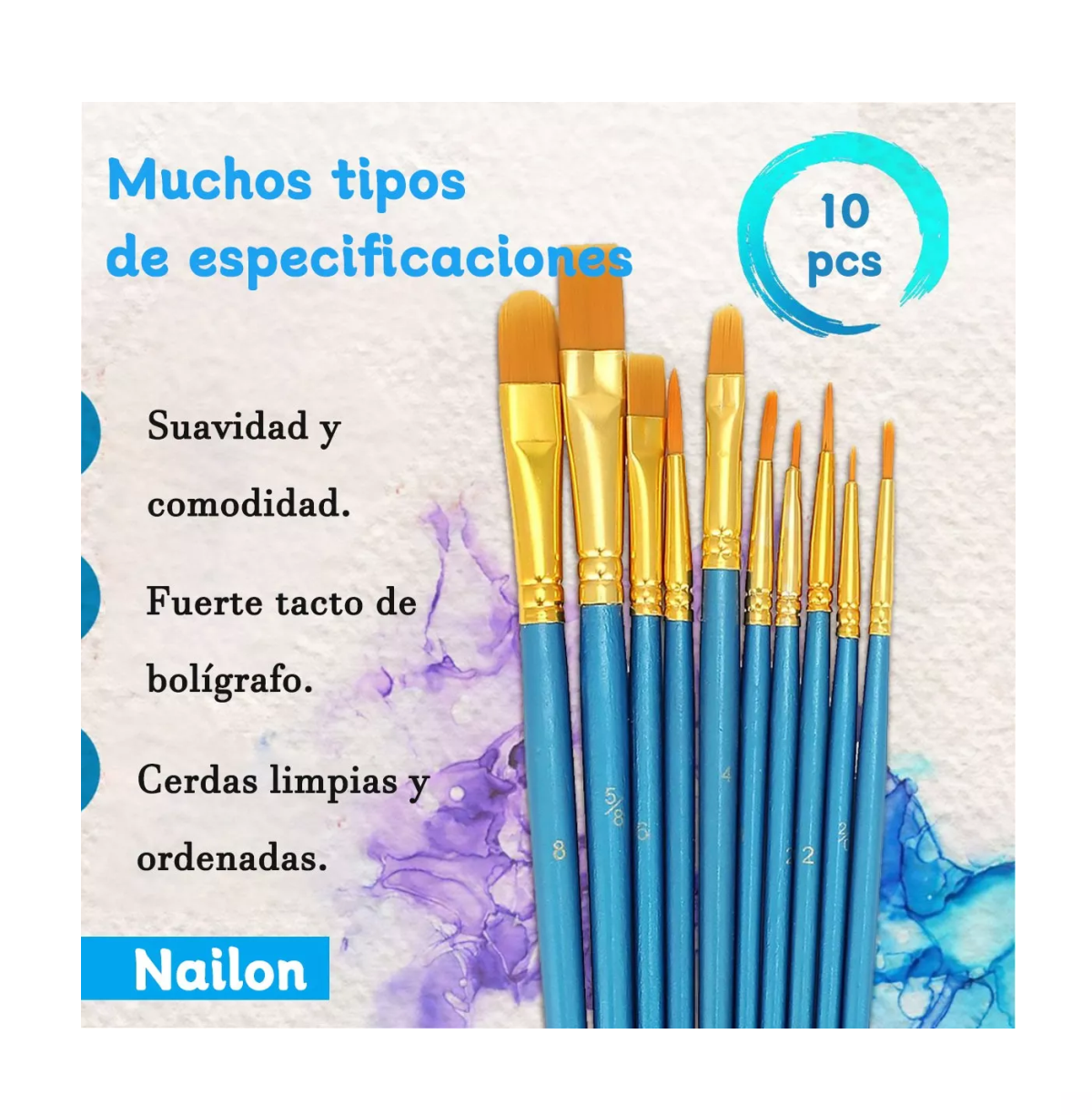Foto 4 pulgar | Lienzos con Pinceles para Pintar Lab.G 25 Piezas