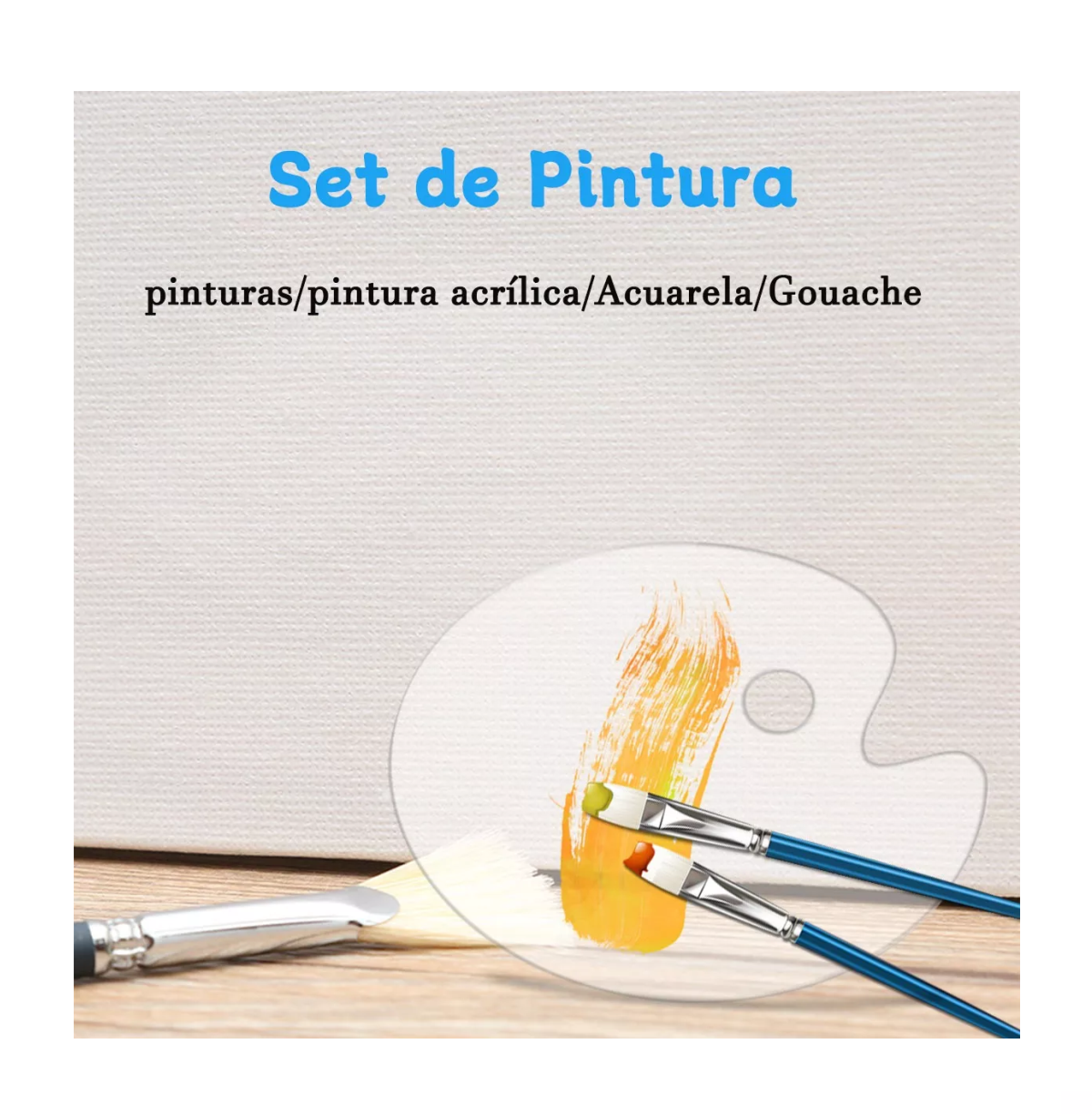 Foto 4 | Lienzos con Pinceles para Pintar Lab.G 25 Piezas