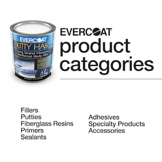 Foto 6 | Hilo Largo De Fibra De Vidrio Filler Evercoat, Pelo De Gatito, 3,8 L - Venta Internacional.