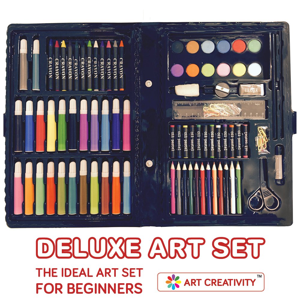 Foto 4 pulgar | Set De Arte Artcreativity Deluxe Para Niños Con 101 Piezas Y Libro - Venta Internacional.