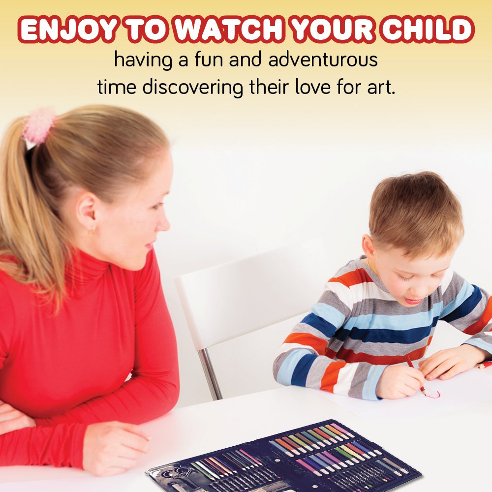 Foto 4 | Set De Arte Artcreativity Deluxe Para Niños Con 101 Piezas Y Libro - Venta Internacional.