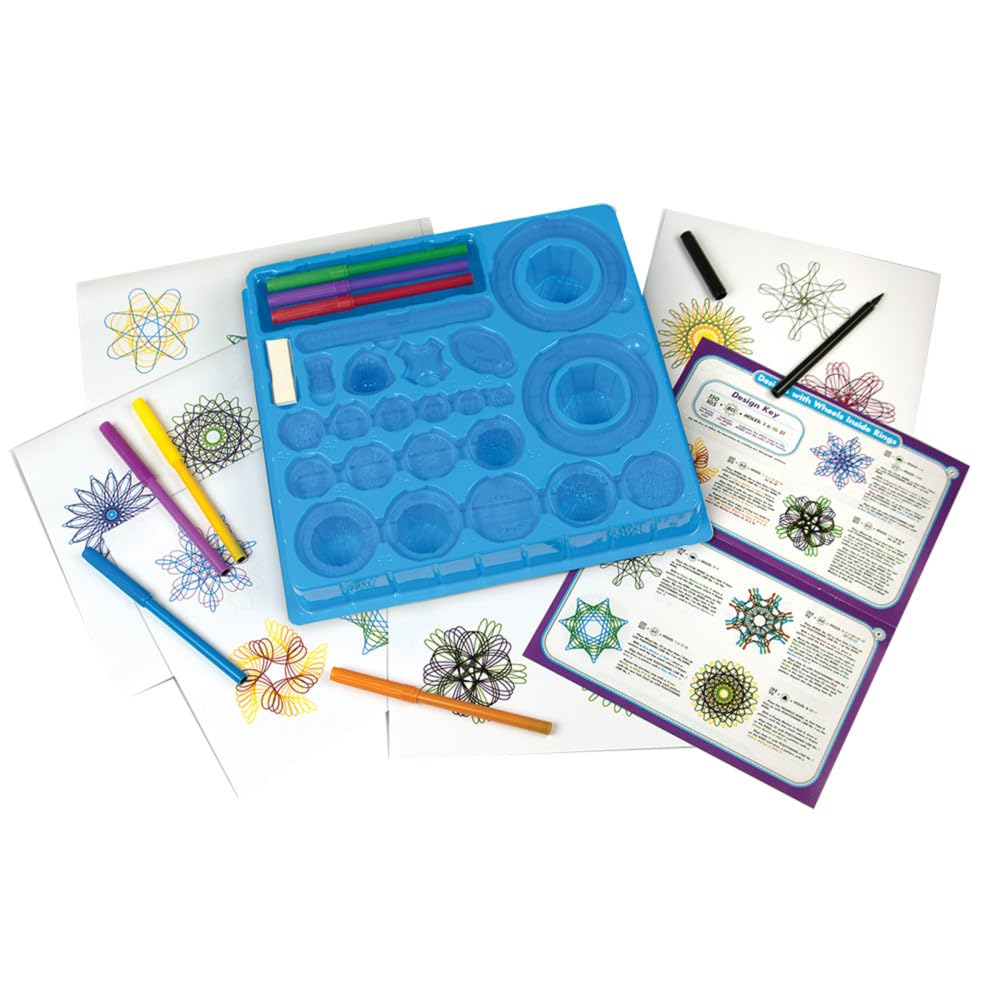 Foto 2 | Set De Diseño De Espirógrafo Bilingüe Kahootz Para Niños Mayores De 8 Años - Venta Internacional.