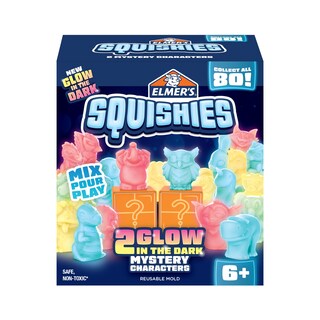 Foto 3 | Kit De Actividades Elmer's Squishies Que Brillan En La Oscuridad Para Niños Mayores De 6 Años - Venta Internacional.