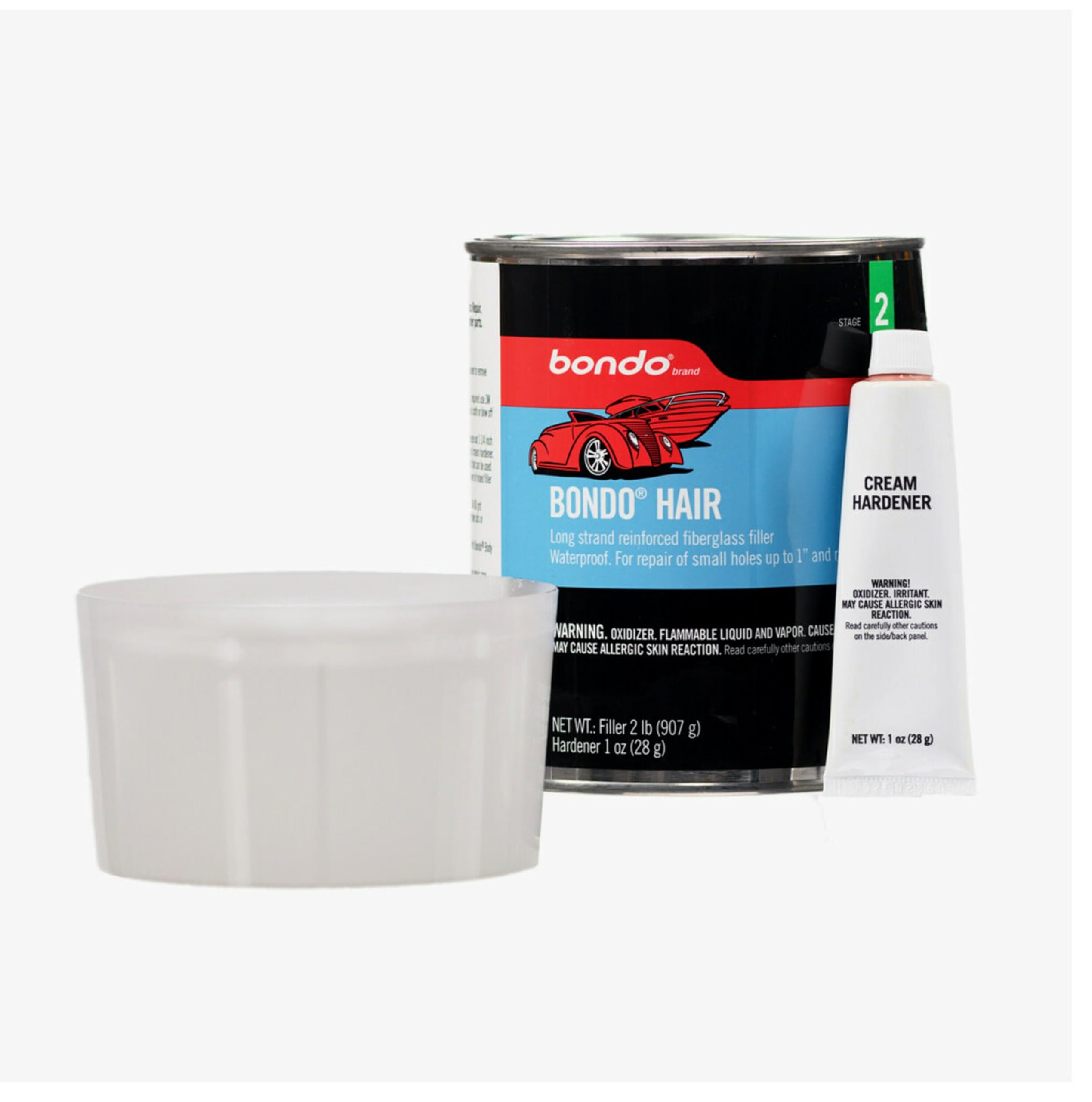 Foto 3 pulgar | Relleno Reforzado Con Fibra De Vidrio 3m Bondo Bondo-hair 1l - Venta Internacional.