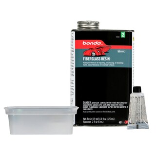 Foto 3 | Resina De Fibra De Vidrio 3m Bondo 401 Impermeable 425 Ml Para Reparación - Venta Internacional.