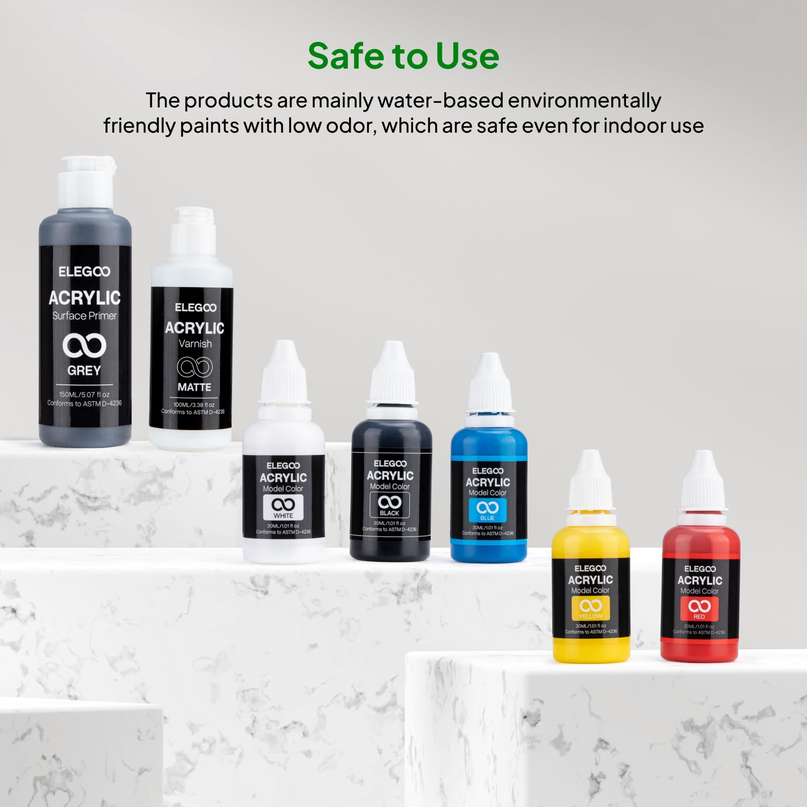 Foto 5 | Kit De Pintura 3d Elegoo Multifuncional Para Modelos De Impresión 3d - Venta Internacional.