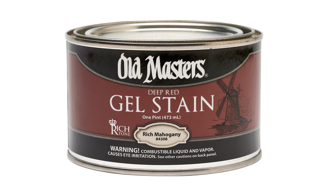 Foto 2 | Tinte En Gel Old Masters 84308, Caoba Intenso, 473 Ml - Venta Internacional.