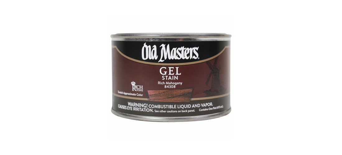 Foto 5 pulgar | Tinte En Gel Old Masters 84308, Caoba Intenso, 473 Ml - Venta Internacional.