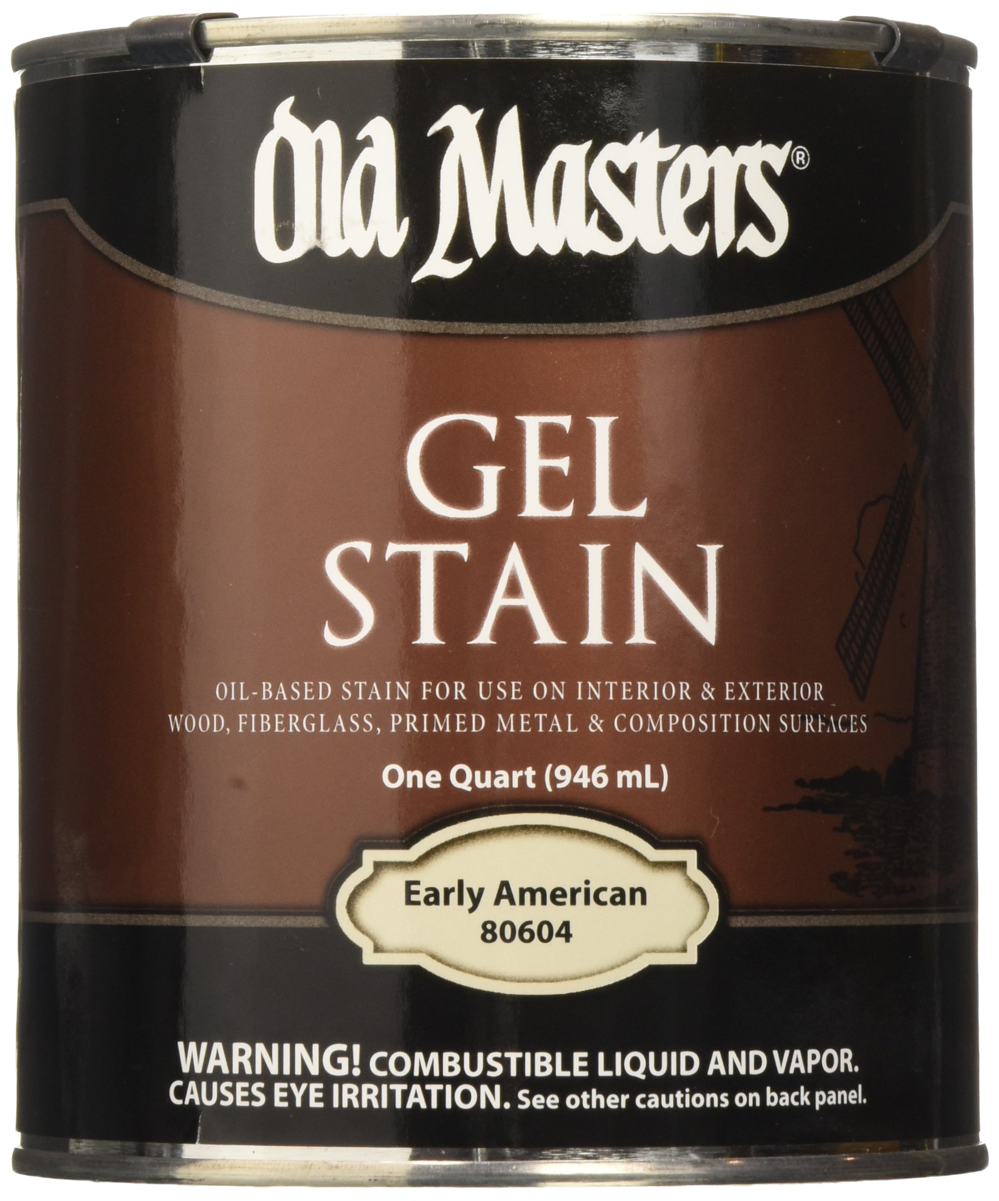 Foto 2 pulgar | Pintura En Gel Old Masters 80604 Early American, 1 Litro, Para Madera - Venta Internacional.