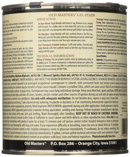 Foto 2 | Pintura En Gel Old Masters 80604 Early American, 1 Litro, Para Madera - Venta Internacional.