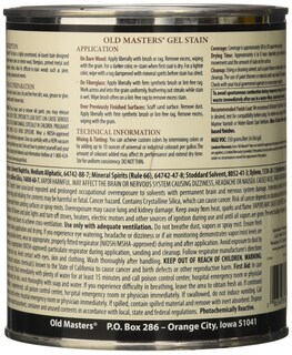 Foto 2 | Tinte En Gel Old Masters 182305 81804 American Walnut 946 Ml - Venta Internacional.
