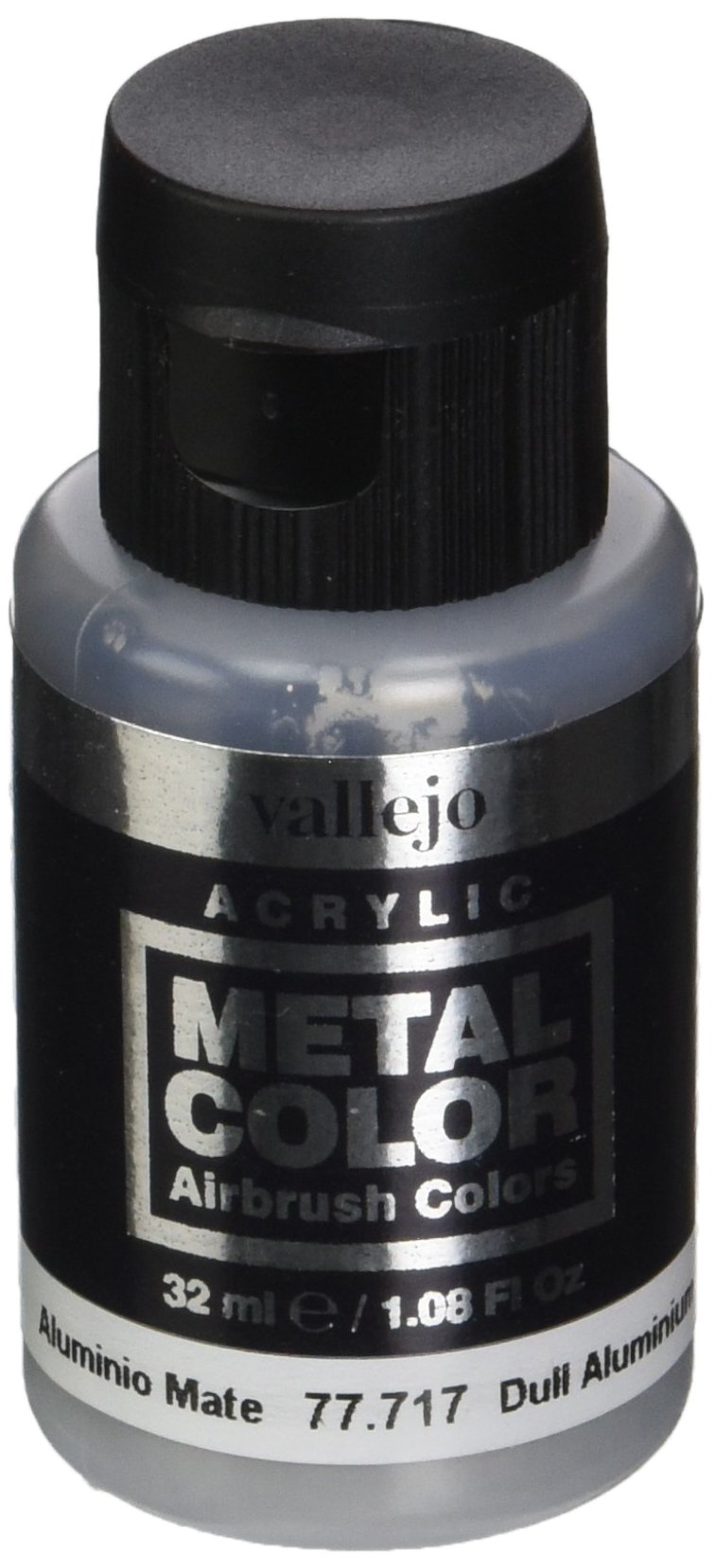 Foto 2 pulgar | Pintura Vallejo Metal Color Aluminio Opaco 32 Ml A Base De Agua - Venta Internacional.