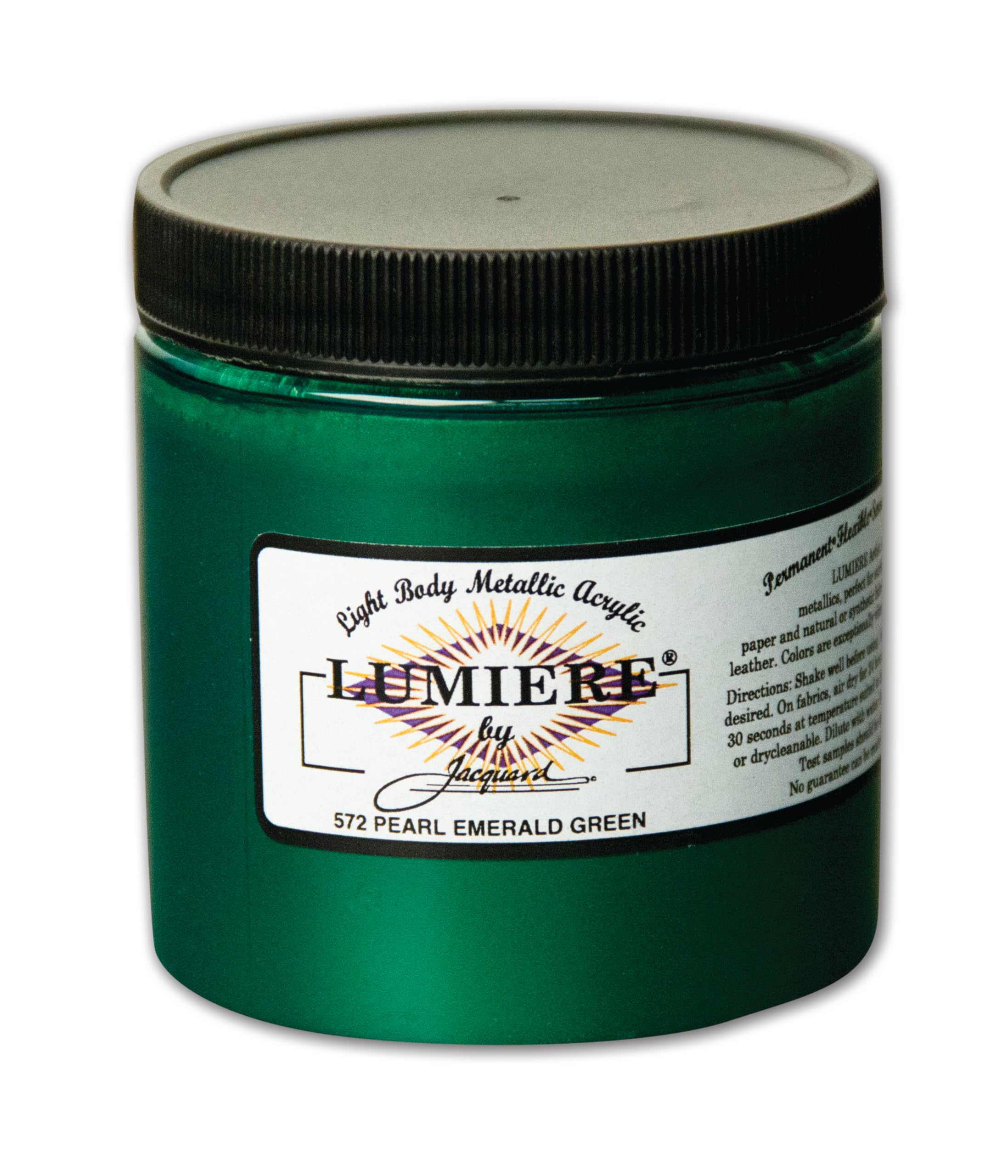 Foto 2 pulgar | Pintura Para Tela Jacquard Lumiere Pearlescent Emerald 240ml - Venta Internacional.