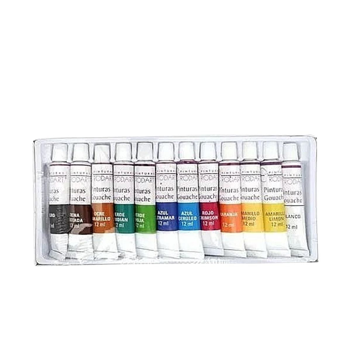 Foto 2 | Pinturas Gouache Rodart 12 Tubos de 12 ml Multicolor