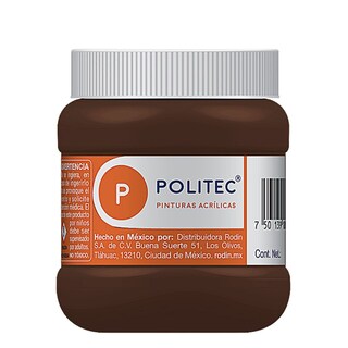 Foto 1 | Pintura Acrílica Politec 250m color Sombra Café