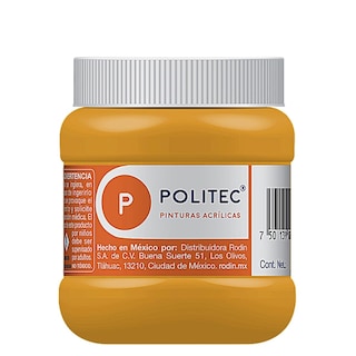 Foto 1 | Pintura Acrílica Politec 250m color Ocre
