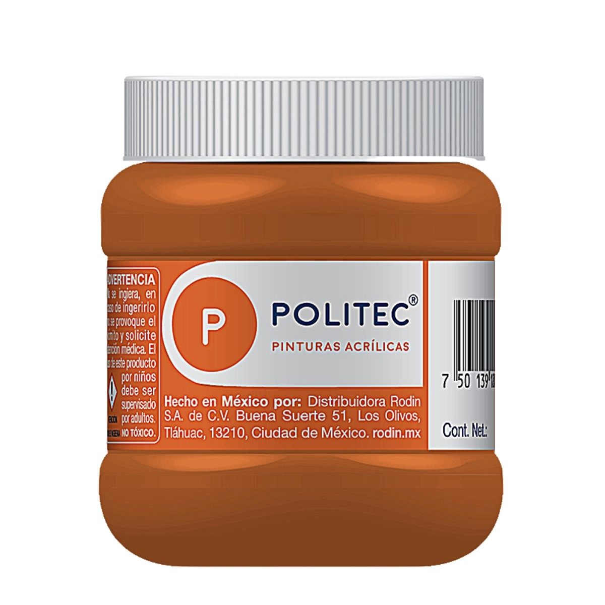 Foto 1 | Pintura Acrílica Politec 250m color Terracota
