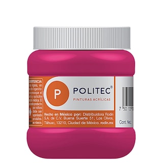 Foto 1 | Pintura Acrílica Politec 250m color Magenta