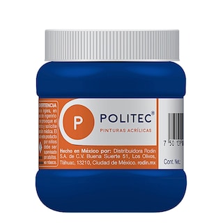 Foto 1 | Pintura Acrílica Politec 250ml color Azul Ultramar
