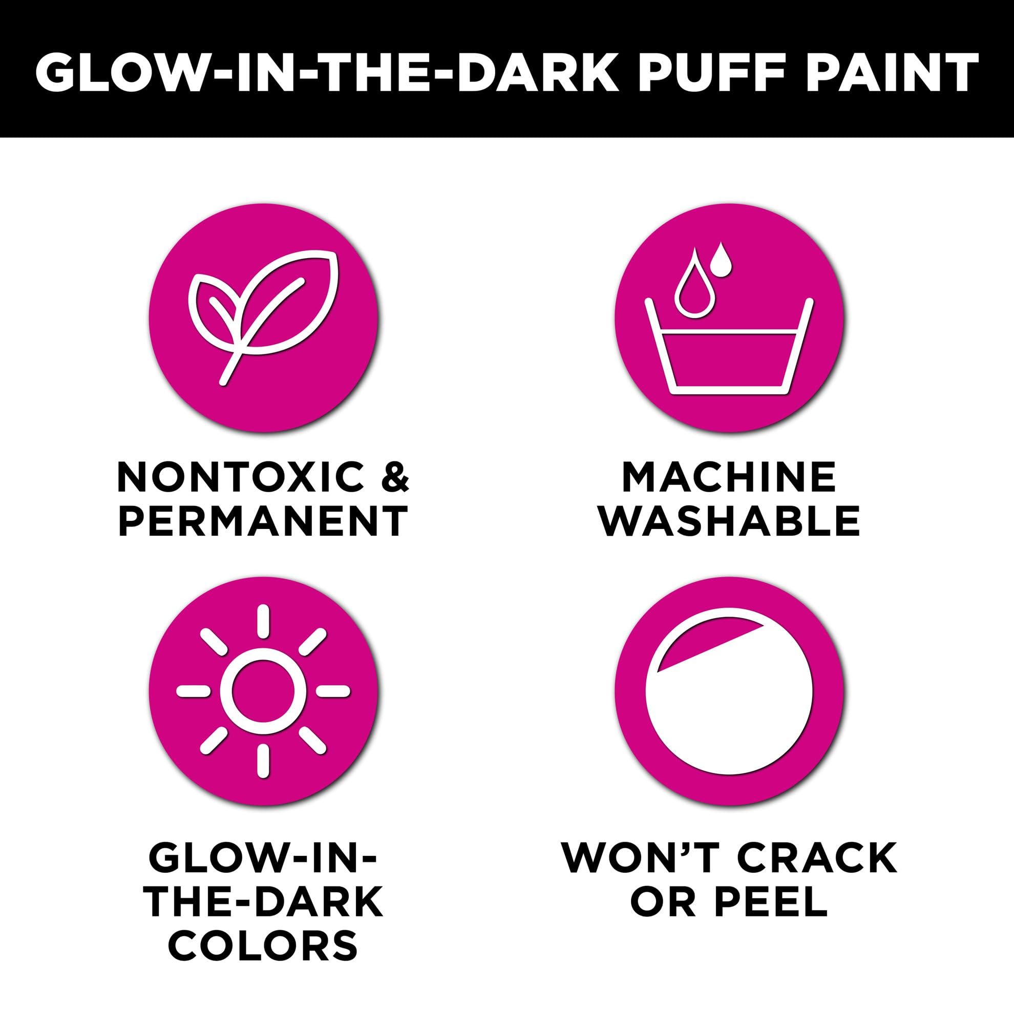 Foto 4 pulgar | Puff Paint Tulip Glow In The Dark, Paquete De 10 Unidades (0,75 Onzas Líquidas) - Venta Internacional.