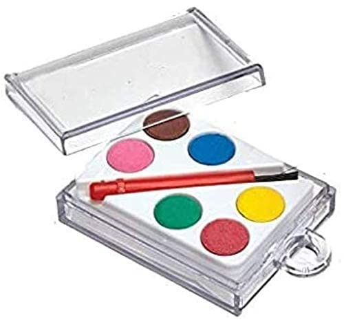 Foto 2 | Set De Pintura Amscan Value Pack, 6 Colores Vibrantes, 12 Paquetes - Venta Internacional.