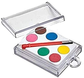 Foto 2 | Set De Pintura Amscan Value Pack, 6 Colores Vibrantes, 12 Paquetes - Venta Internacional.