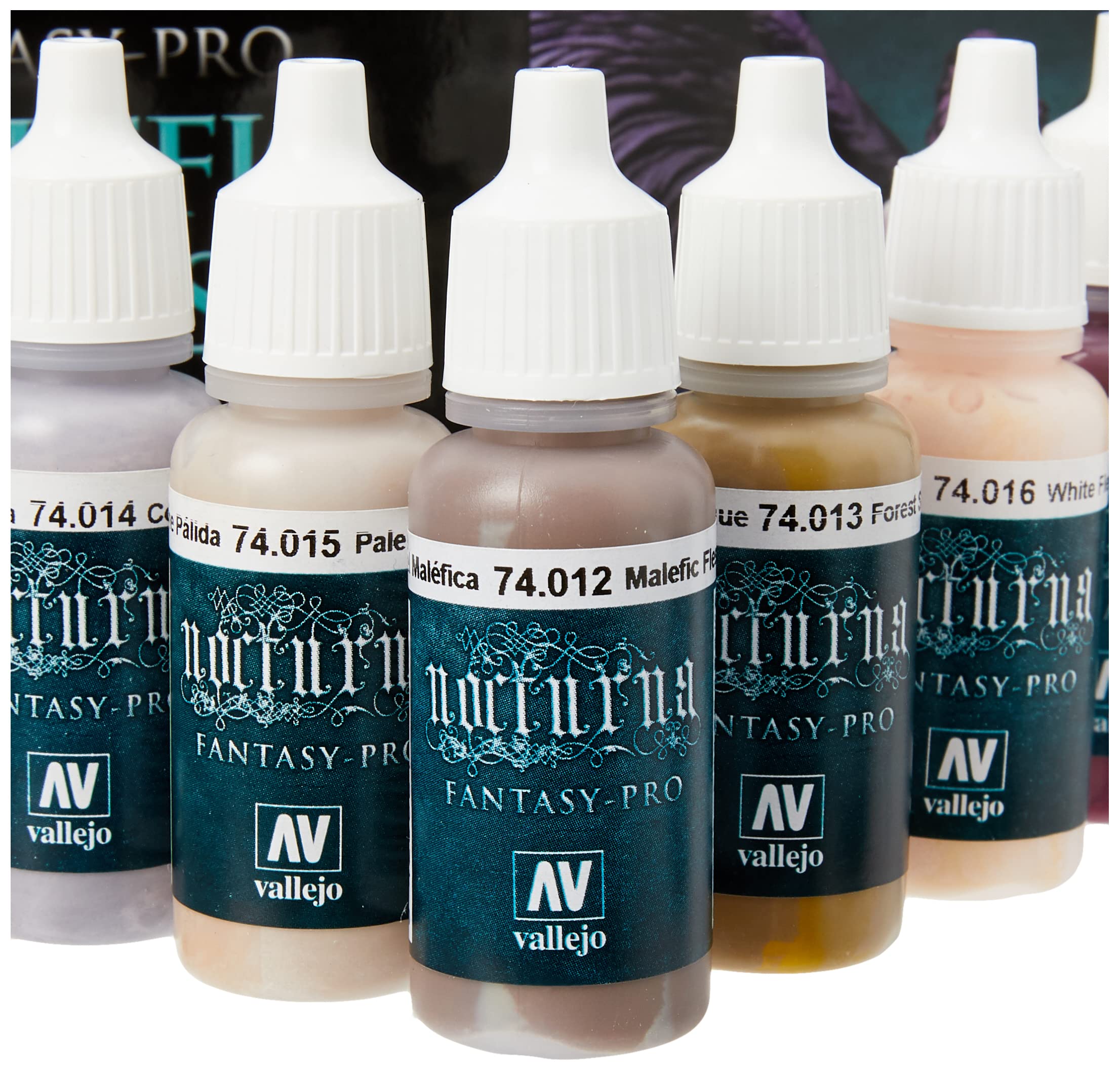 Foto 4 pulgar | Set De Pintura Acrílica Vallejo Pro Nocturna Malefic Flesh 8x17ml - Venta Internacional.