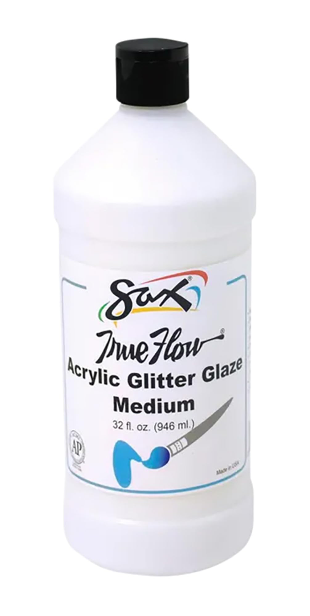 Foto 2 pulgar | Saxofón Acrílico Con Purpurina Mediana True Flow, 1 Litro - Venta Internacional.