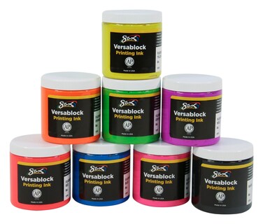 Foto 1 | Tinta De Impresión En Bloque Para Saxo Versablock A Base De Agua, 240 Ml, Juego De 8 - Venta Internacional.