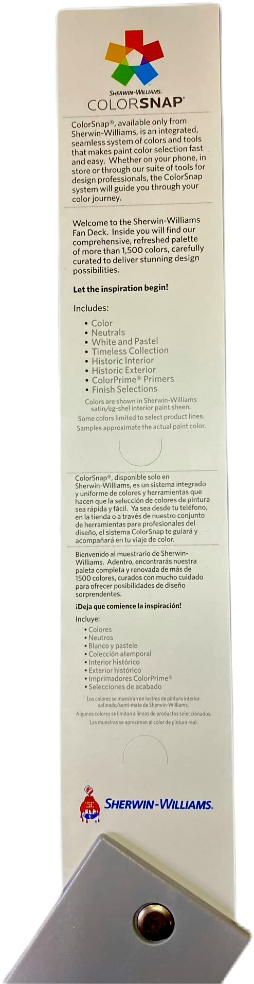 Foto 3 pulgar | Paleta de Colores Paint Colors Deck Sherwin Williams - Venta Internacional