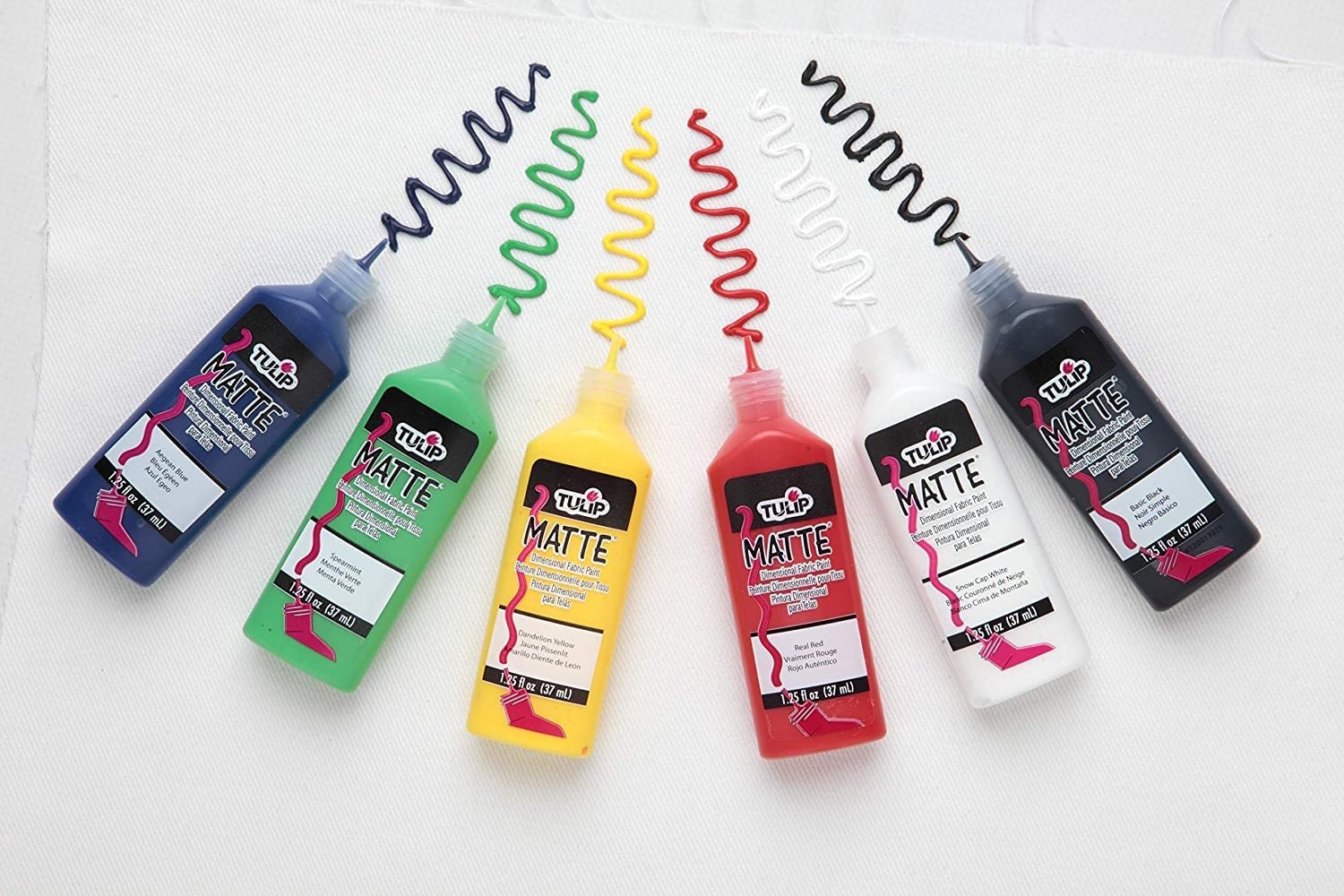 Foto 4 pulgar | Pintura Para Tela Tulip Dimensional Matte, Paquete De 6 Colores Metálicos - Venta Internacional.